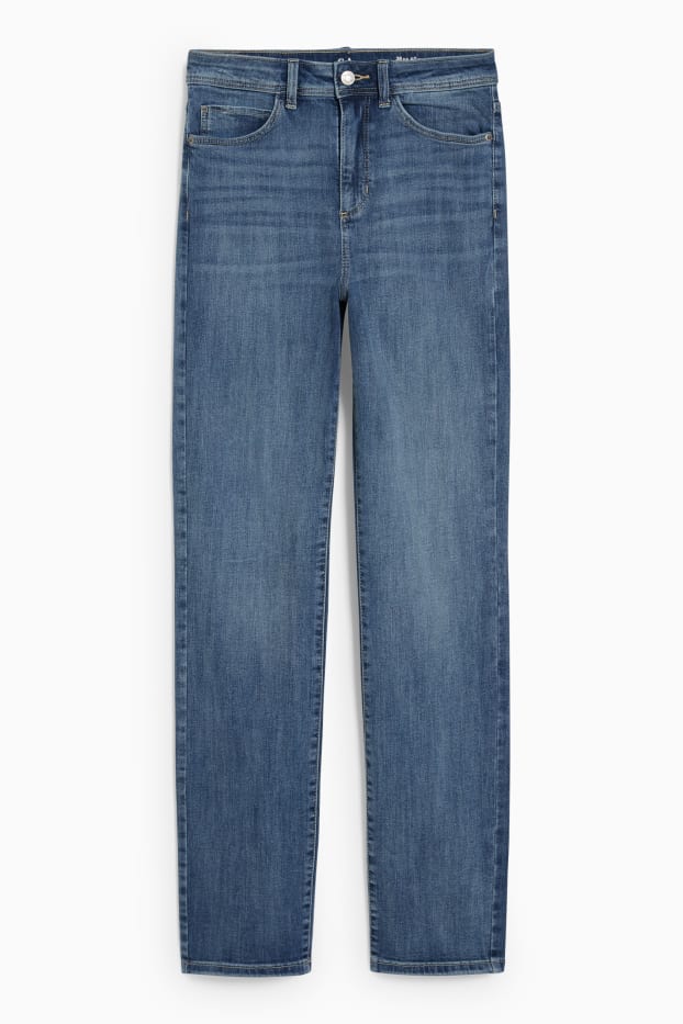 Femei - Straight jeans - talie înaltă - denim-albastru deschis