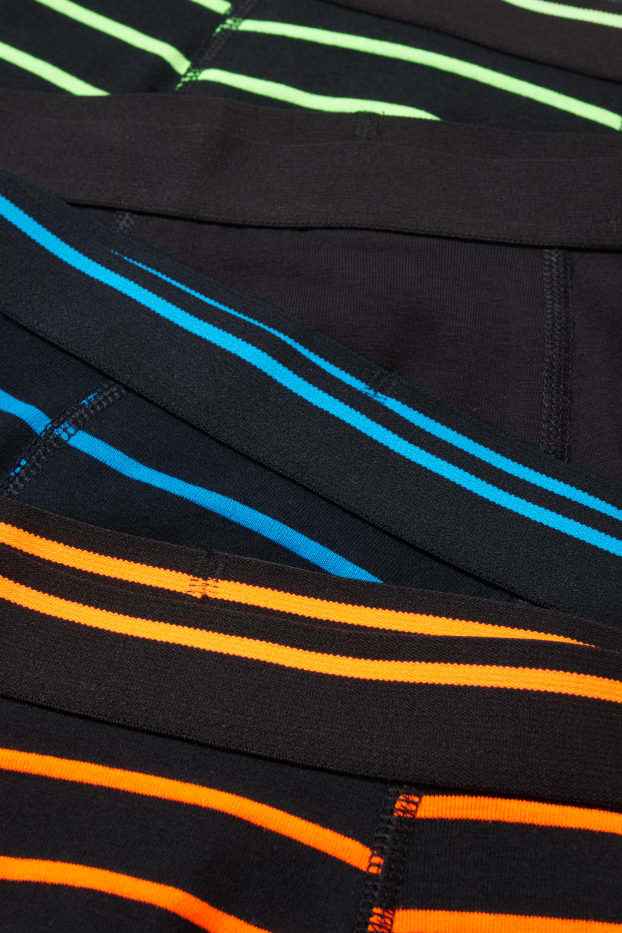 Kinderen: jongens - Set van 5 - boxershorts - zwart