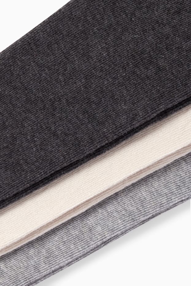Baby Boys - Multipack of 3 - baby tights - light gray-melange