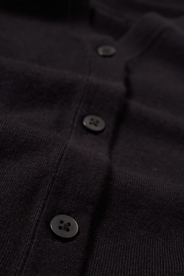 Donna - Cardigan basic - nero