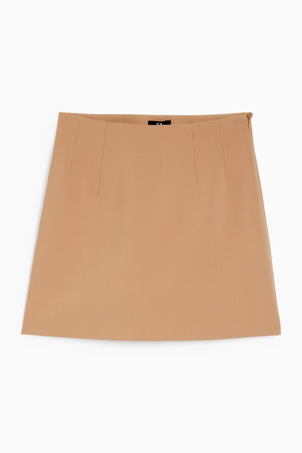 Damen - Skort - hellbraun