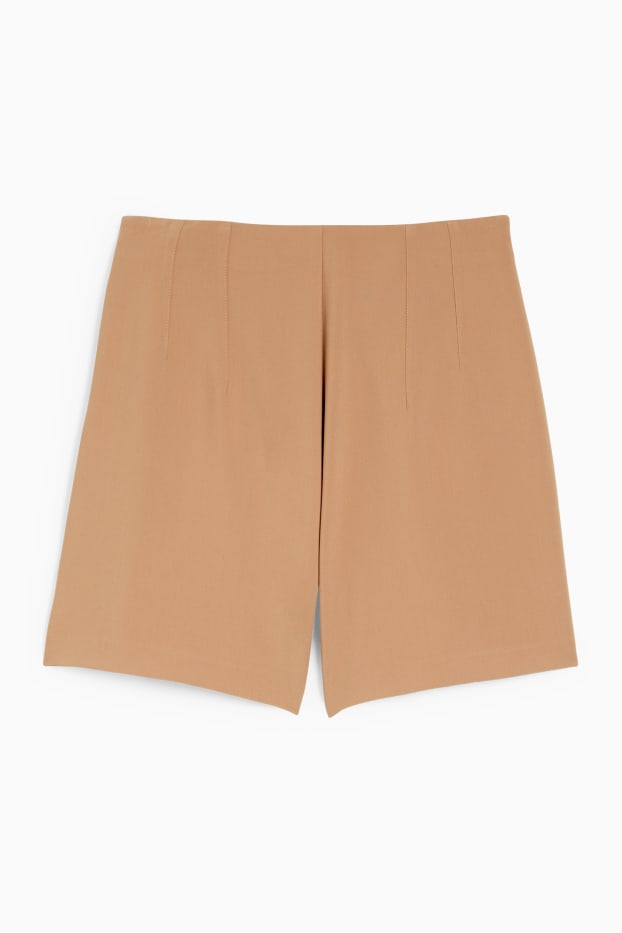 Damen - Skort - hellbraun