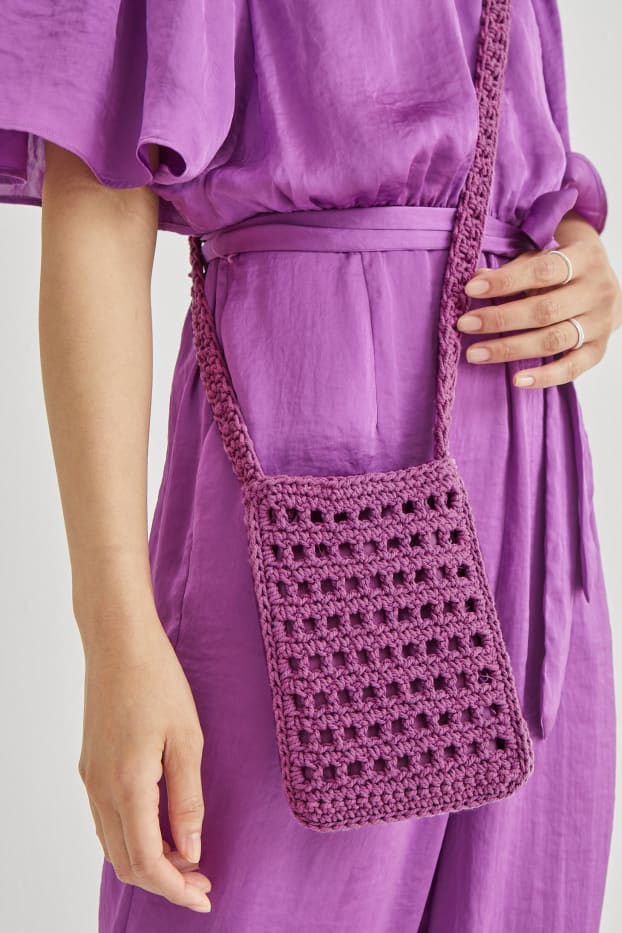 Women - Phone bag - purple