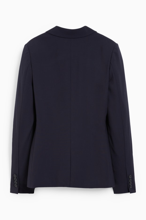 Femmes - Blazer de bureau - regular fit - Mix & Match - bleu foncé