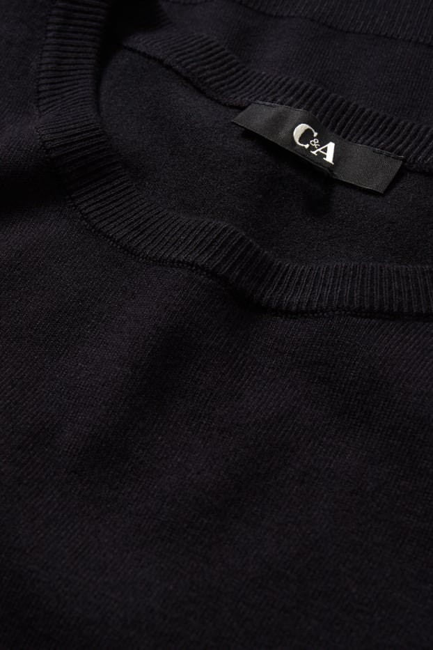 Damen - Pullover - schwarz