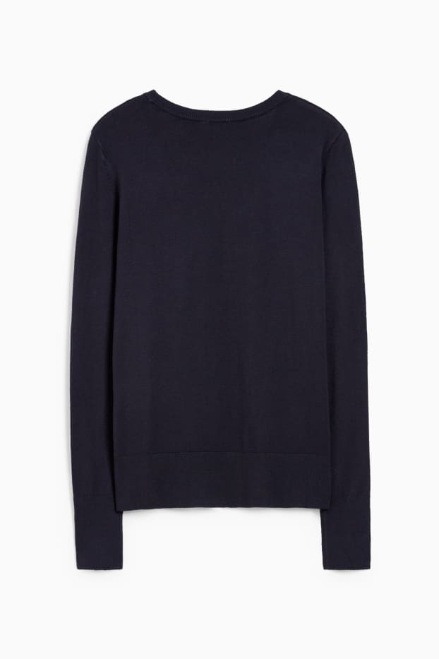 Femmes - Pull  - bleu foncé