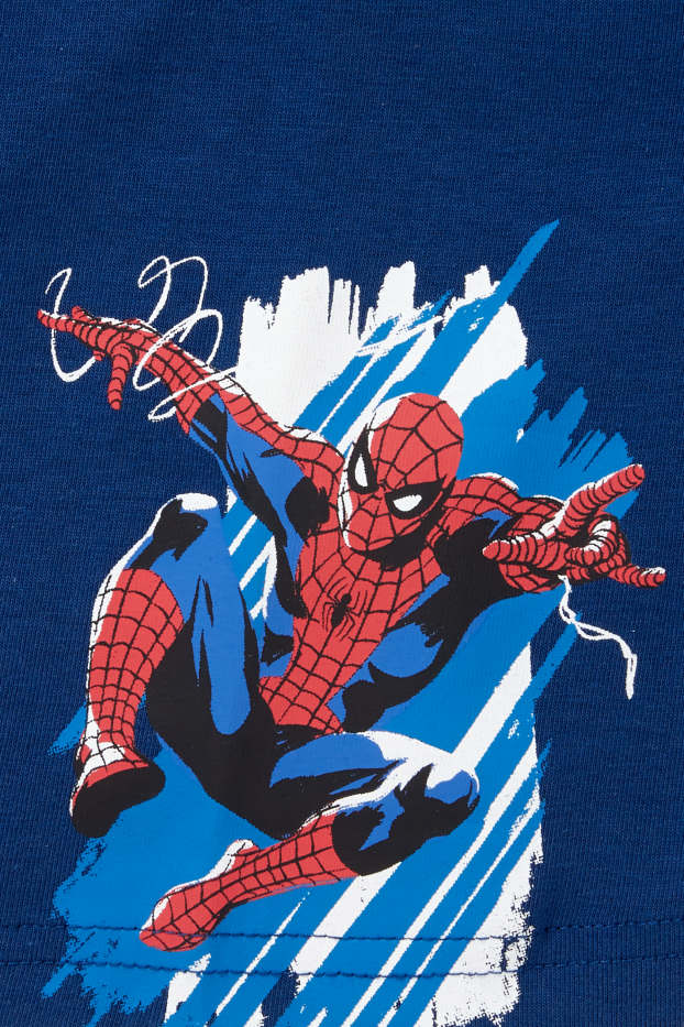 Enfants garçons - Lot de 2 - Spider-Man - caleçons - bleu foncé