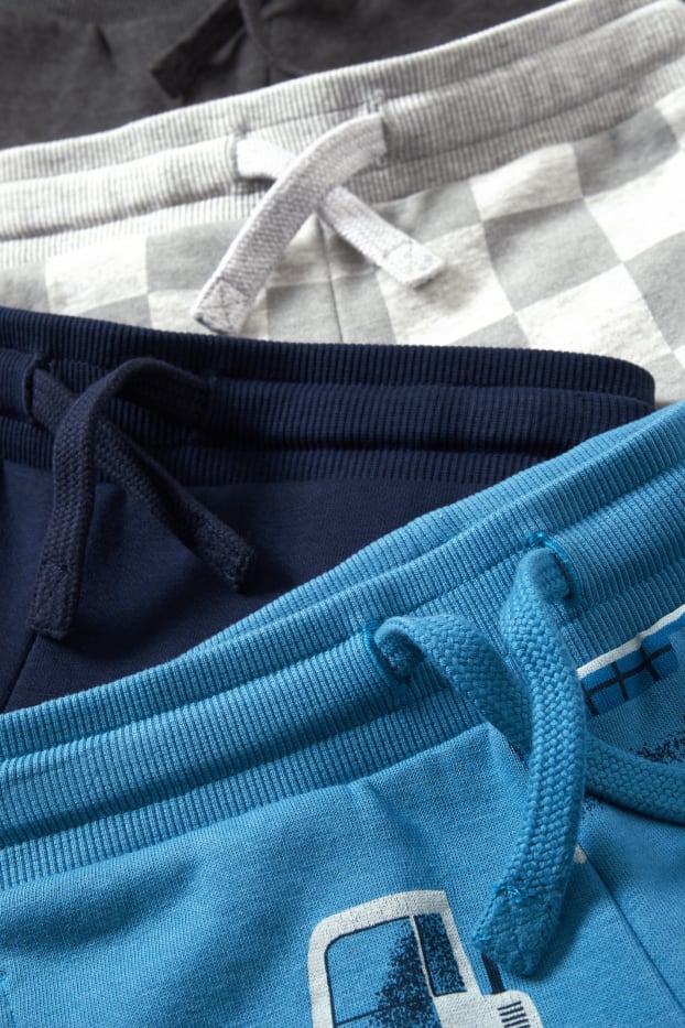 Kinder Jungen - Multipack 4er - Jogginghose - dunkelblau