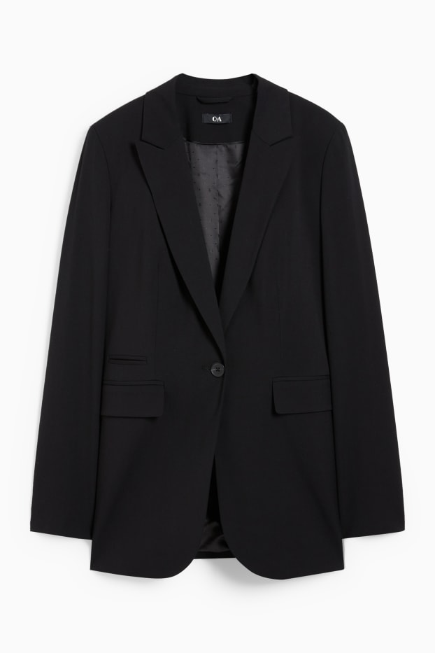 Dona - Blazer formal - regular fit - Mix & Match - negre