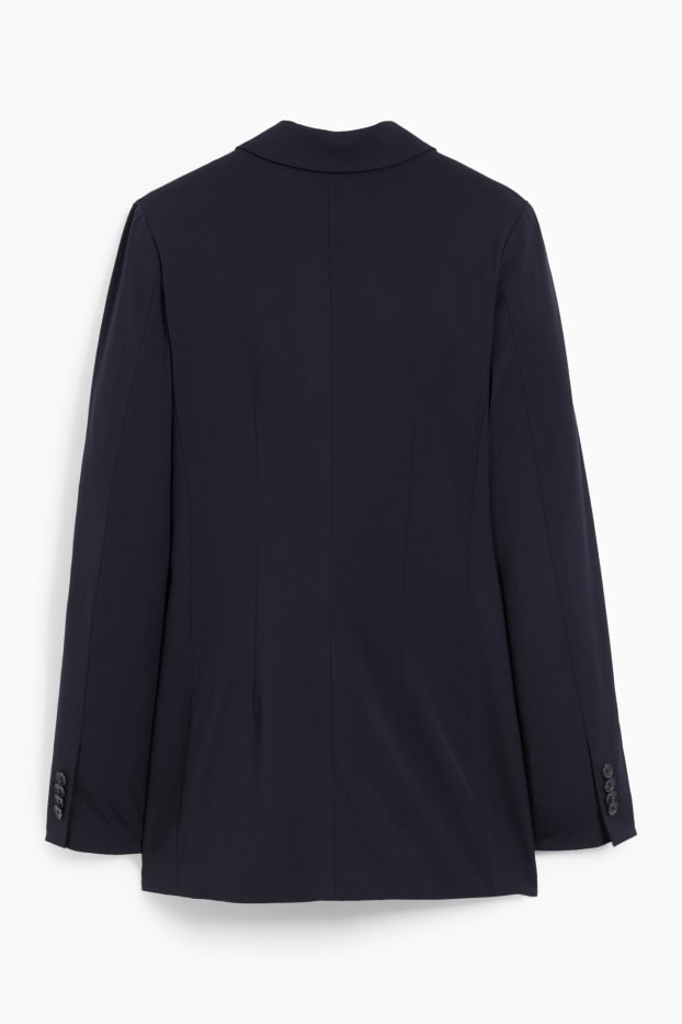 Femmes - Blazer de bureau - regular fit - Mix & Match - bleu foncé