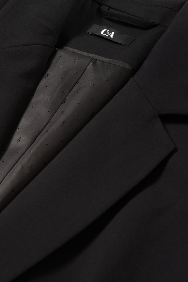 Damen - Business-Blazer - tailliert - Mix & Match  - schwarz