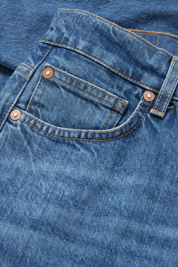 Hommes - Straight jean - jean bleu