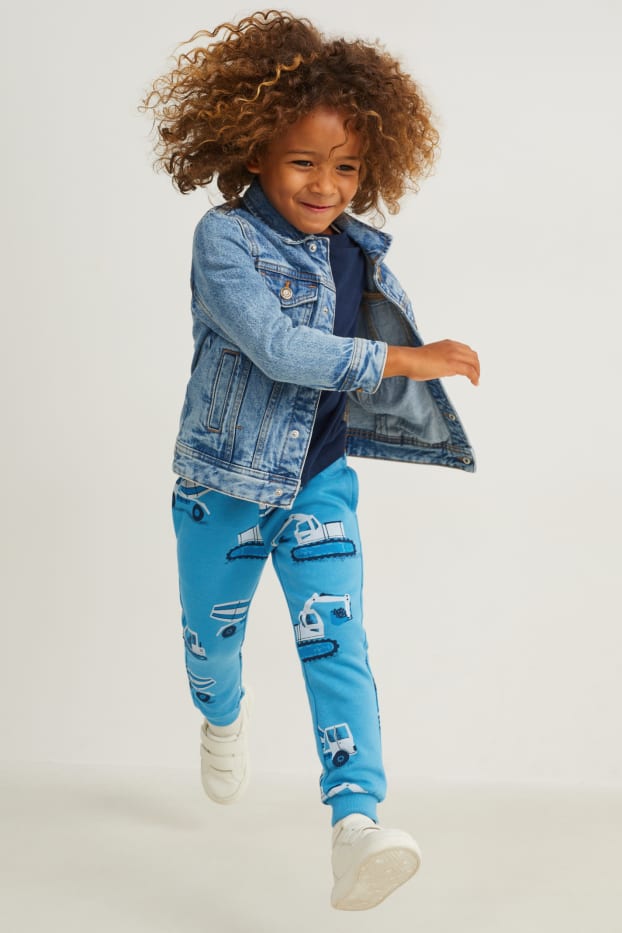 Kinder Jungen - Multipack 4er - Jogginghose - dunkelblau