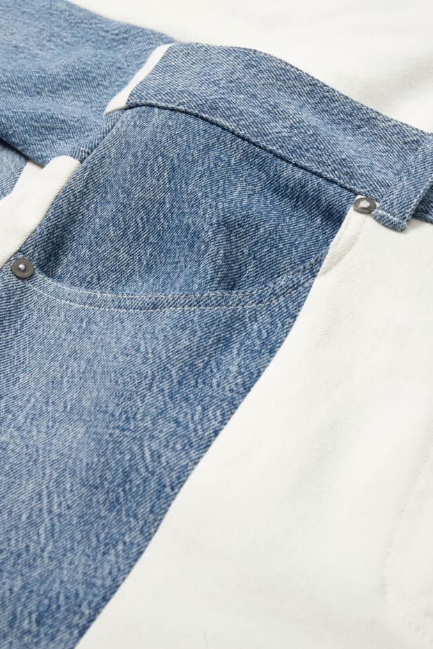 Femmes - C&A x E.L.V. Denim - flared jean - high waist - jean bleu