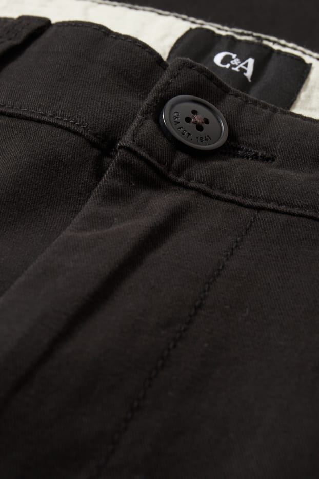 Herren - Chino - schwarz