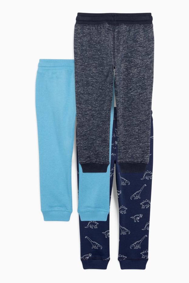 Children Boys - Multipack of 3 - joggers - dark blue
