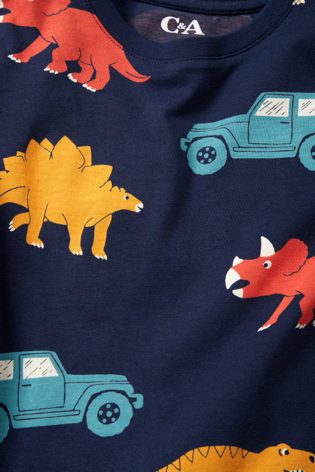 Enfants garçons - Lot de 5 - hauts à manches longues - blanc