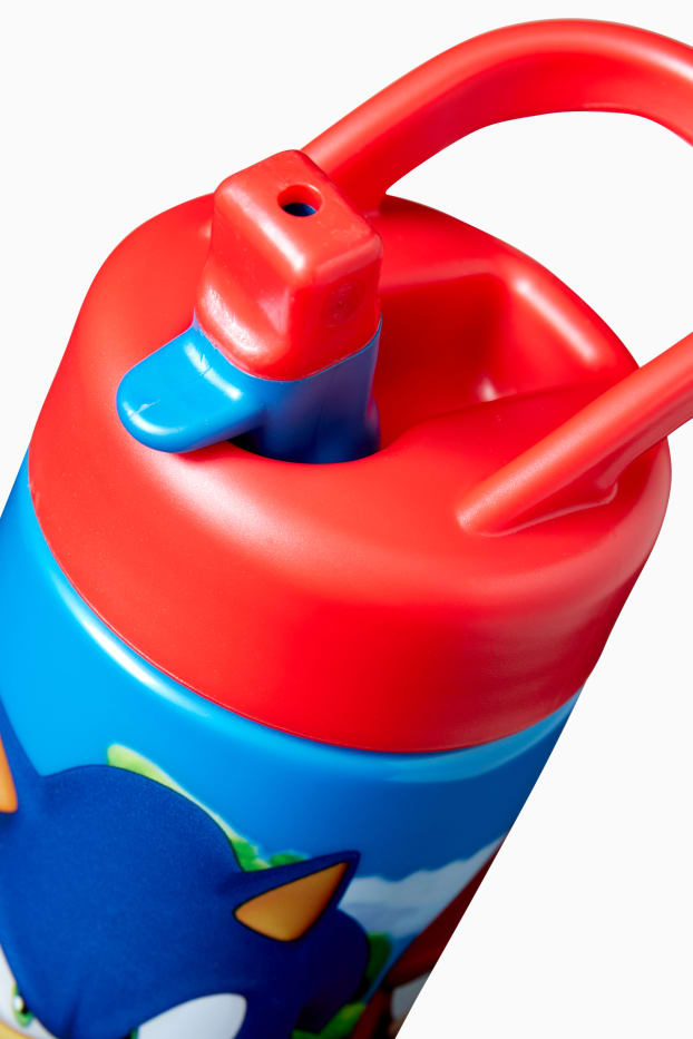 Copii - Băieți - Sonic - sticlă de apă - 420 ml - albastru