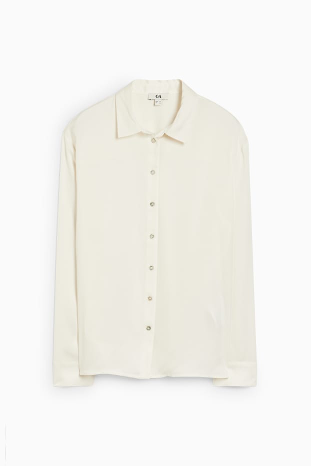 Donna - Blusa business - bianco crema