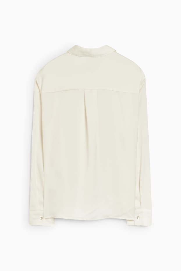 Donna - Blusa business - bianco crema