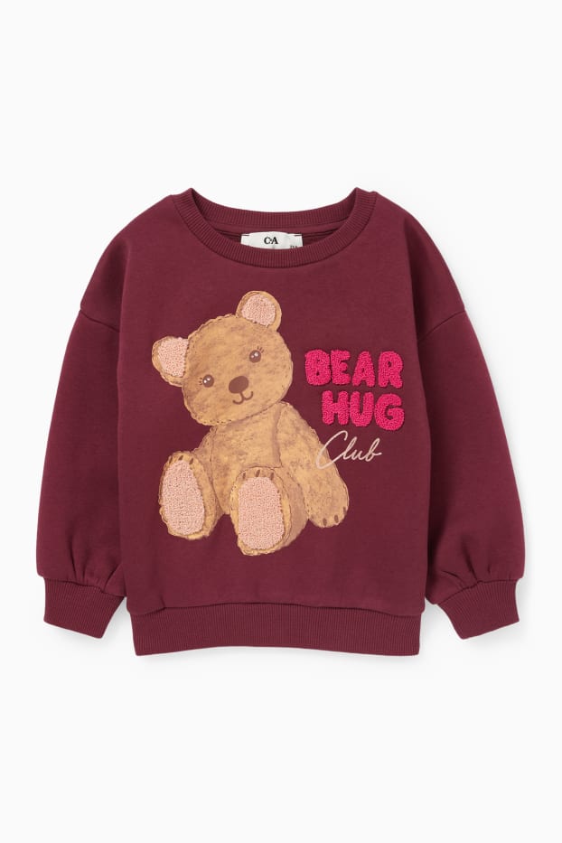 Kinder Mädchen - Sweatshirt - bordeaux