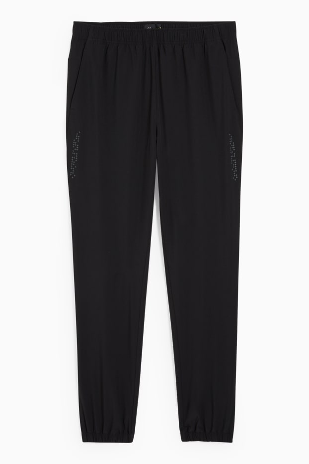 Herren - Funktionshose - Flex - 4 Way Stretch - schwarz