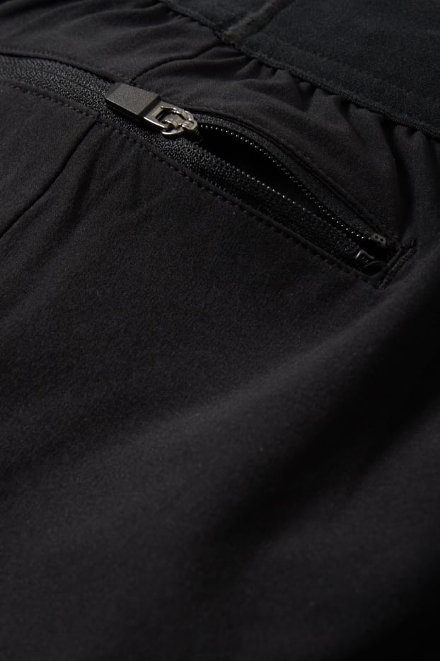 Home - Pantalons curts tècnics - 4 Way Stretch - look 2 en 1 - negre