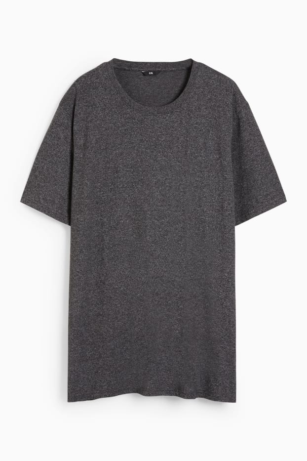 Bărbați - Tricou - negru melanj
