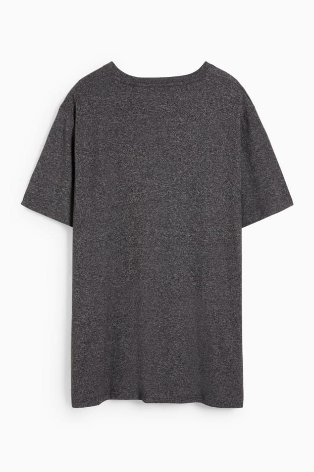 Bărbați - Tricou - negru melanj