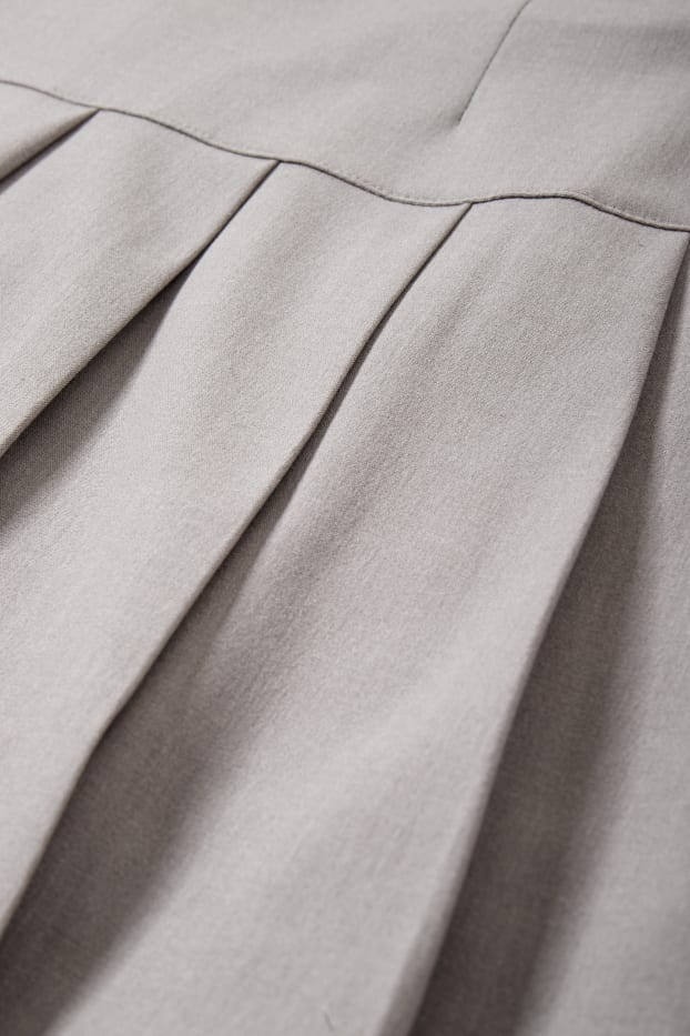 Women - Mini skirt - gray