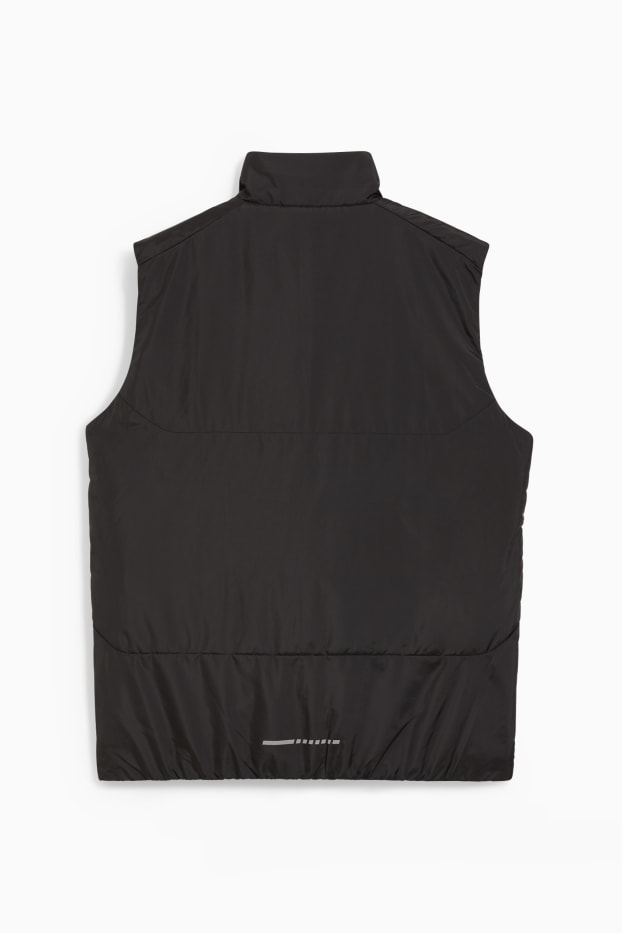 Heren - Sportvest - waterafstotend - zwart