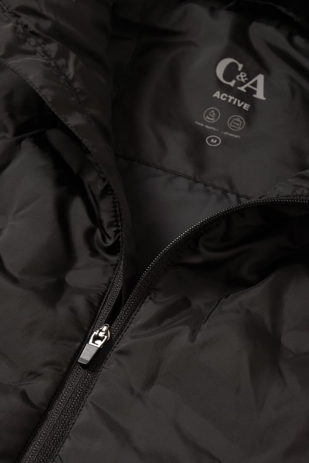 Heren - Sportvest - waterafstotend - zwart
