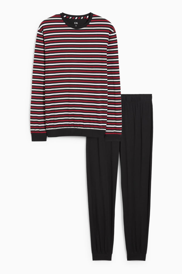 Heren - Pyjama - zwart