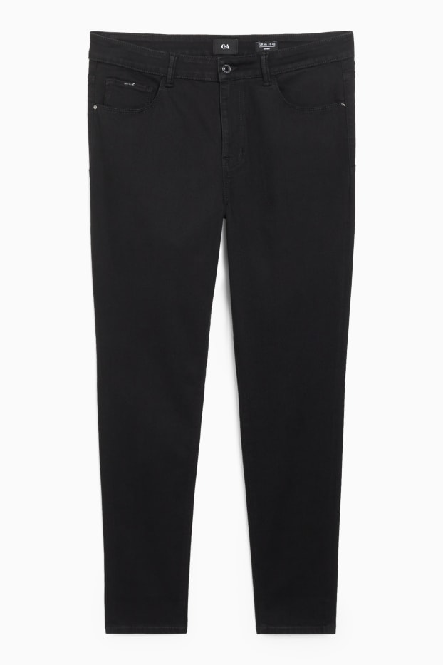 Femmes - Skinny jean - mid waist - shaping jean - LYCRA® - noir