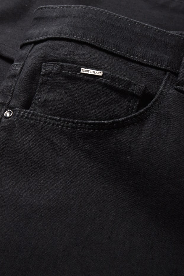 Femmes - Skinny jean - mid waist - shaping jean - LYCRA® - noir