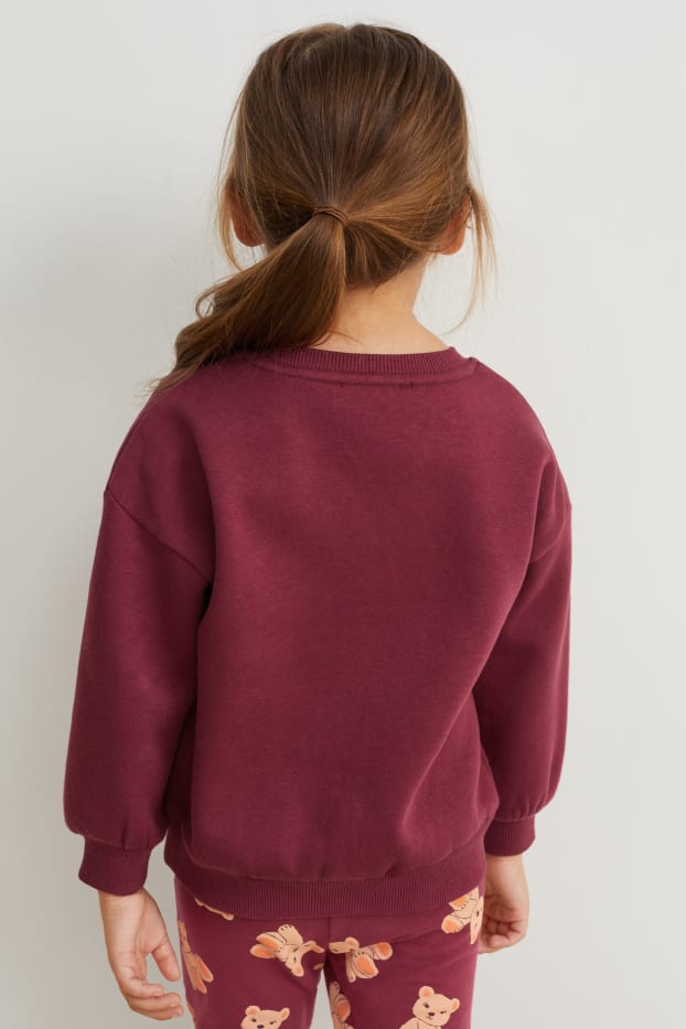 Kinder Mädchen - Sweatshirt - bordeaux