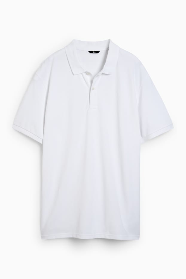Herren - Poloshirt - weiß