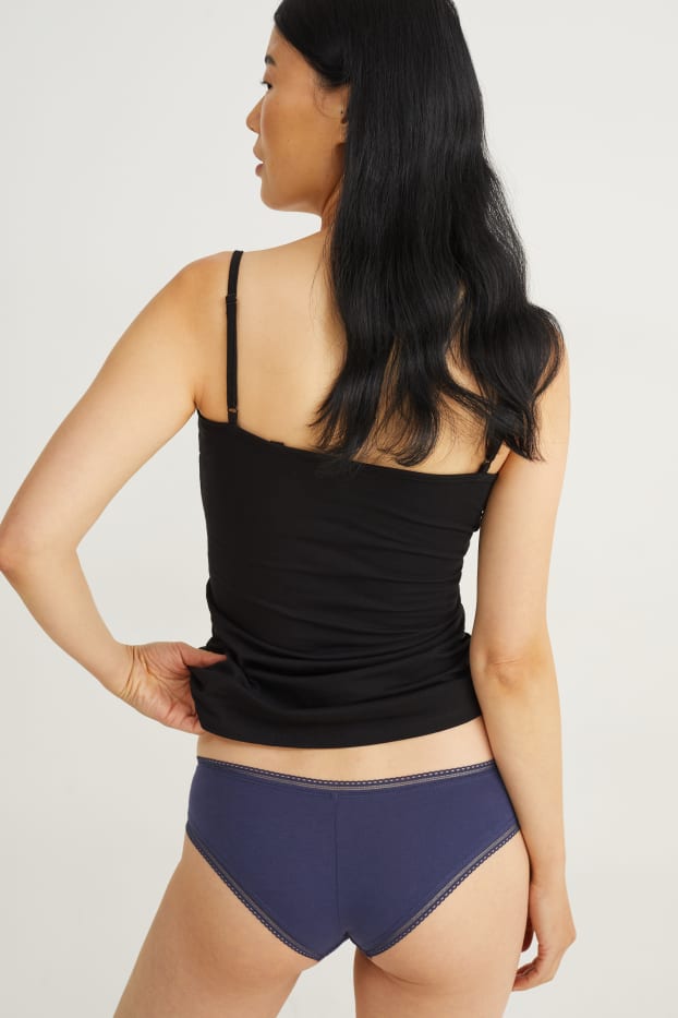 Dona - Paquet de 3 - calces hipster - lila