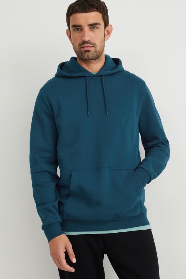 Herren - Hoodie - dunkelblau