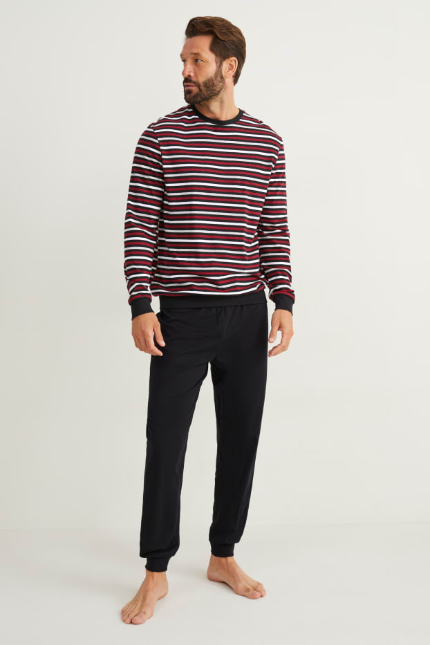 Heren - Pyjama - zwart