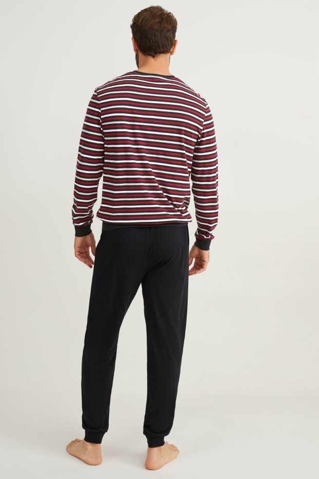 Heren - Pyjama - zwart