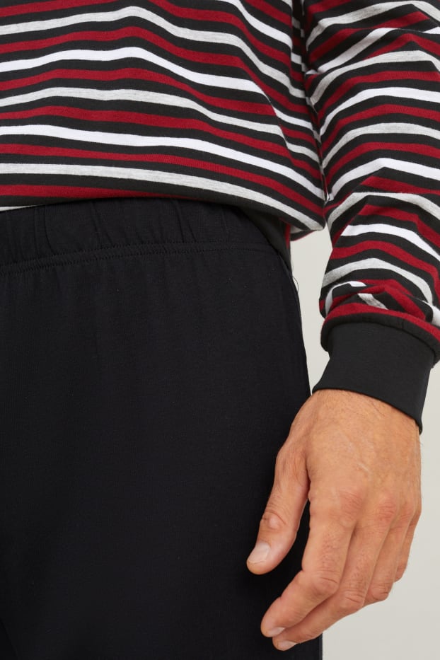 Heren - Pyjama - zwart