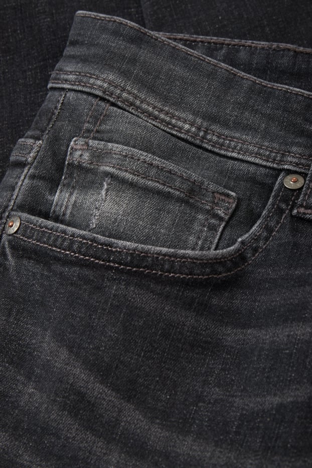Heren - Skinny jeans - LYCRA® - jeansdonkergrijs