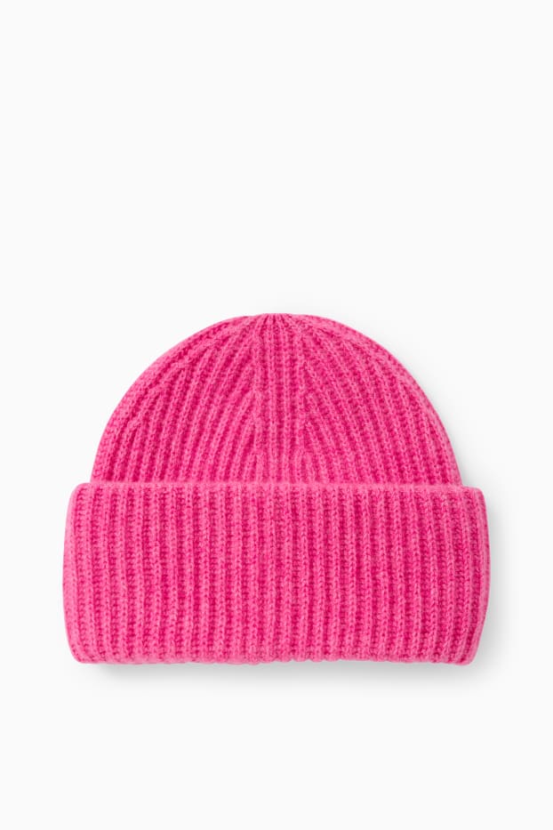 Dona - Gorra de caixmir - fúcsia