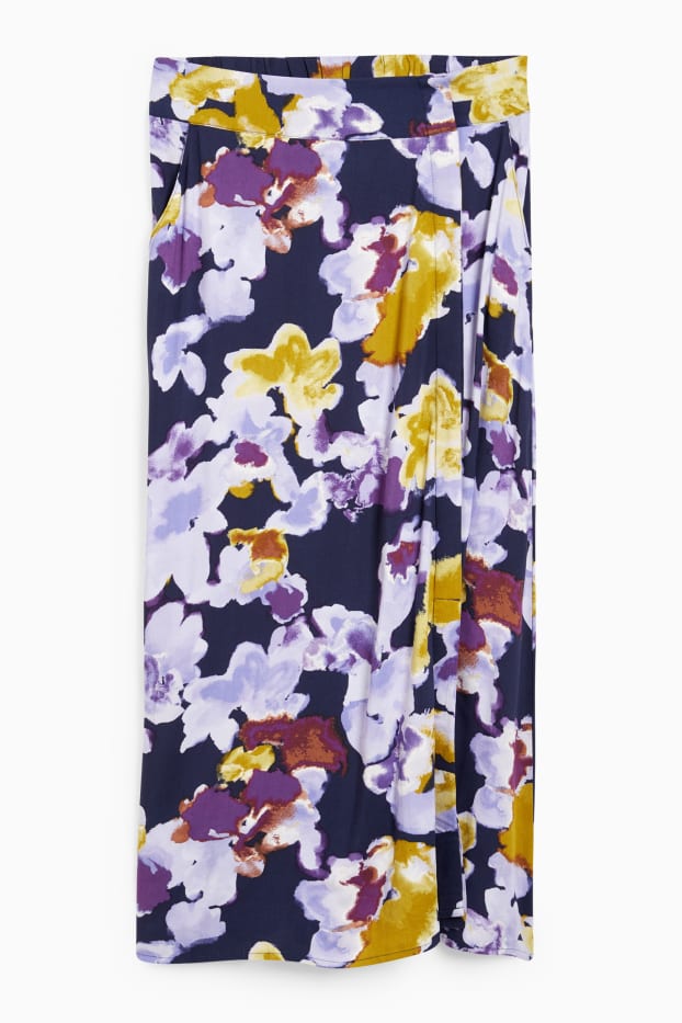 Women - Skirt - floral - multicoloured
