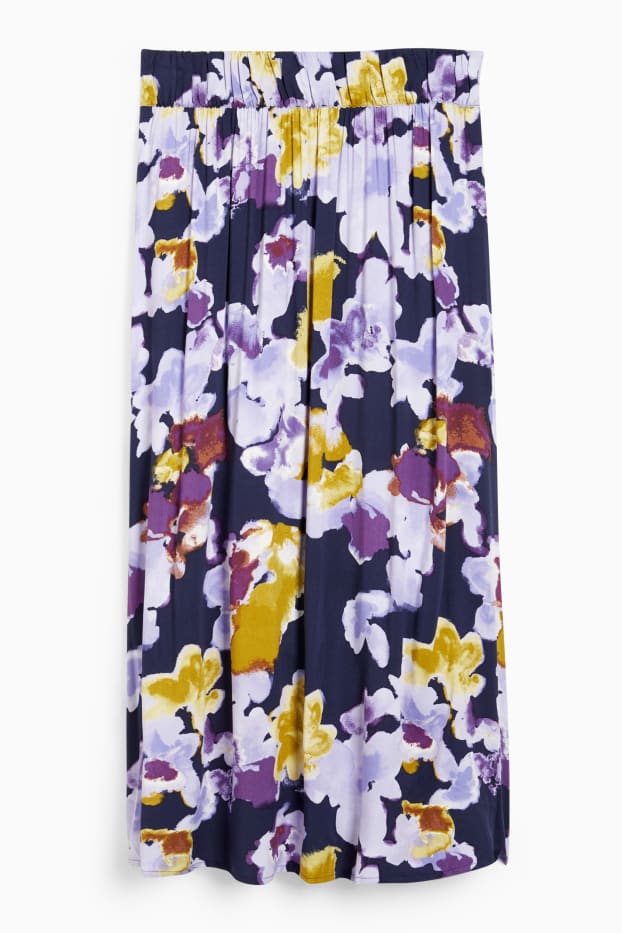 Women - Skirt - floral - multicoloured
