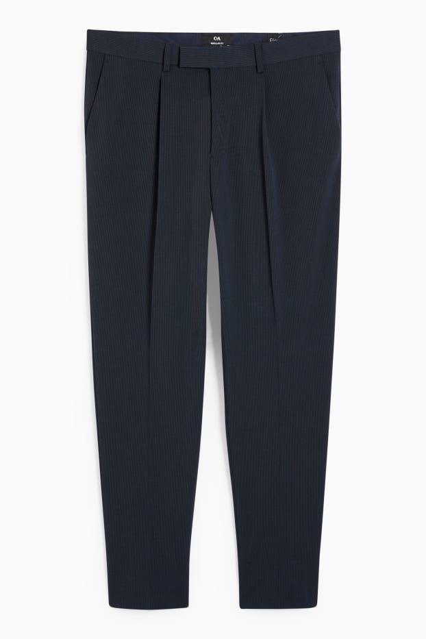 Bărbați - Pantaloni modulari - regular fit - Flex - stretch - Mix & Match - albastru închis