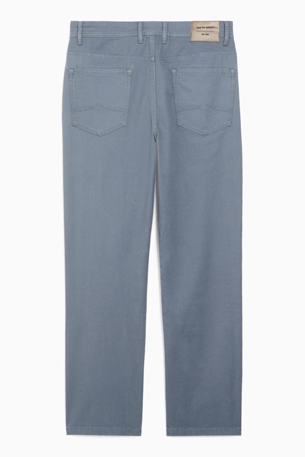 Home - Pantalons - regular fit - gris fosc