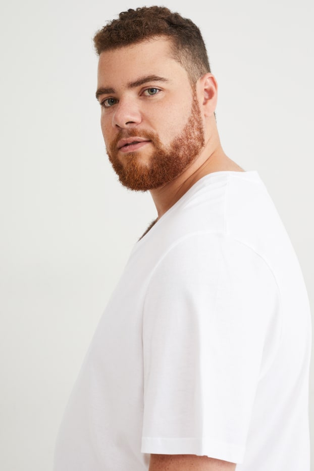 Herren - T-Shirt - weiss