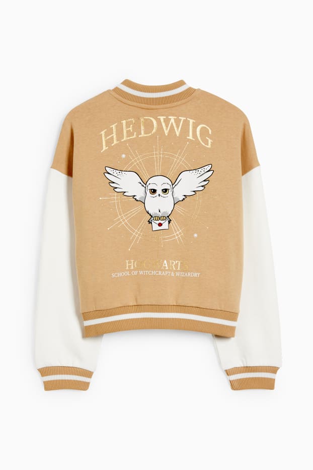 Enfants filles - Extended Sizes - Harry Potter - veste style universitaire - beige